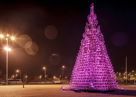 Arquitectura del árbol de Navidad.